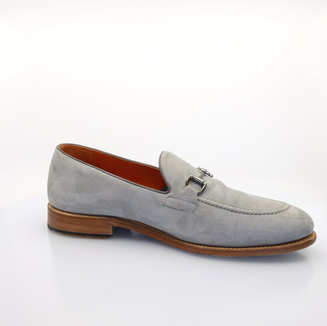 Grey Suede | Dress Casual Loafer shoes 