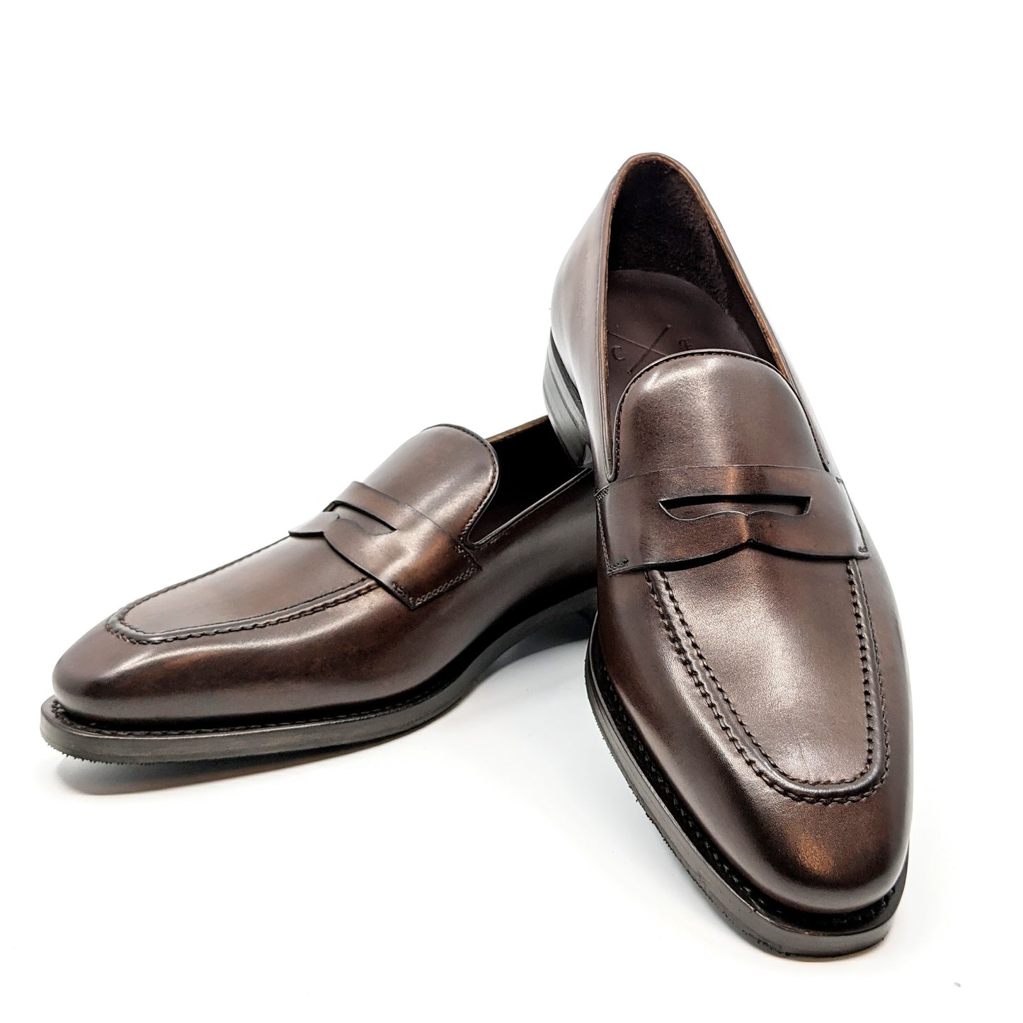 Black leather dress shoe designer quality custom comfortable goodyear welt Canadian online shoe company